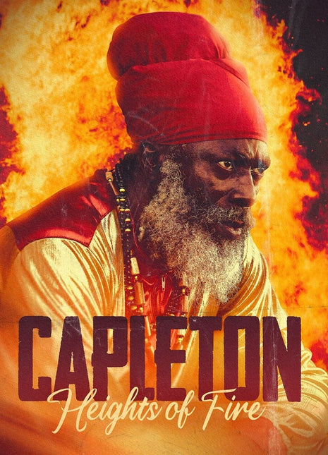 the album cover for Capleton - Heights of Fire