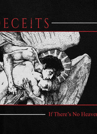 the album cover for Deceits - If There's No Heaven - Ruby Black Wave [Colored Vinyl]