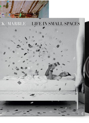 the album cover for Black Marble - Life in Small Spaces [Black]