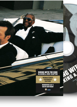 the album cover for Eric Clapton - Riding with the King - Remastered Expanded Edition
