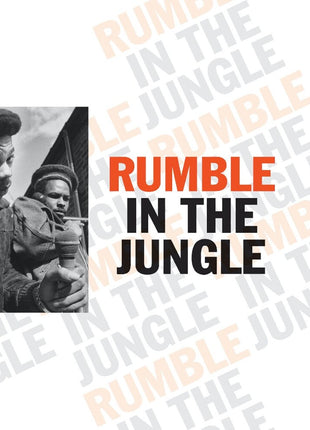 the album cover for Soul Jazz Records Presents - Rumble in the Jungle