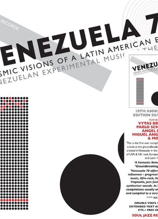 the album cover for Soul Jazz Records Presents - Venezuela 70: Cosmic Visions of Latin American Earth - Experimental in the 1970s (silver Vinyl/2lp)