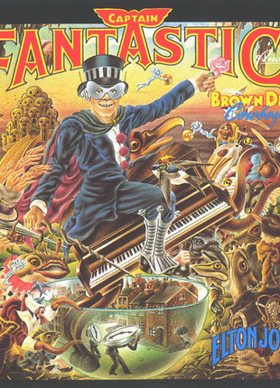Elton John : Captain Fantastic And The Brown Dirt Cowboy (CD, Album, RE)
