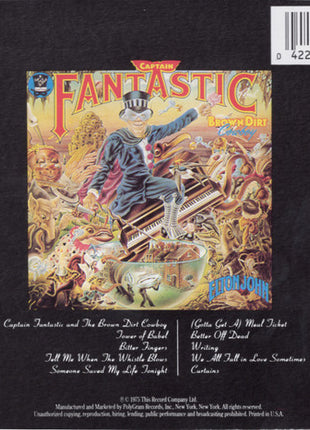 Elton John : Captain Fantastic And The Brown Dirt Cowboy (CD, Album, RE)