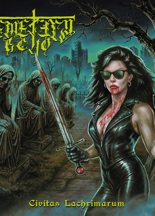 the album cover for Cemetery Echo - Civitas Lacrimarum