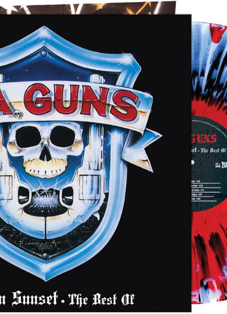 the album cover for L.A. Guns - Riot On Sunset: The Best of 