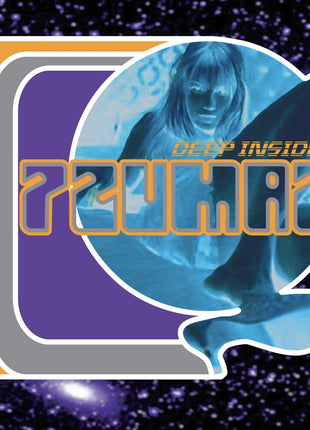 the album cover for 7zuma7 - Deep Inside... Beneath the Desert Floor: Chapter 11 (lavender Marbeled Vinyl)