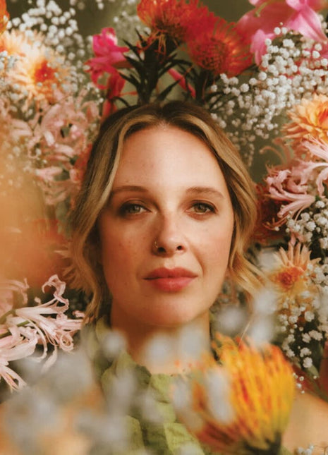 the album cover for Ruby Wood - No Rain. No Flowers