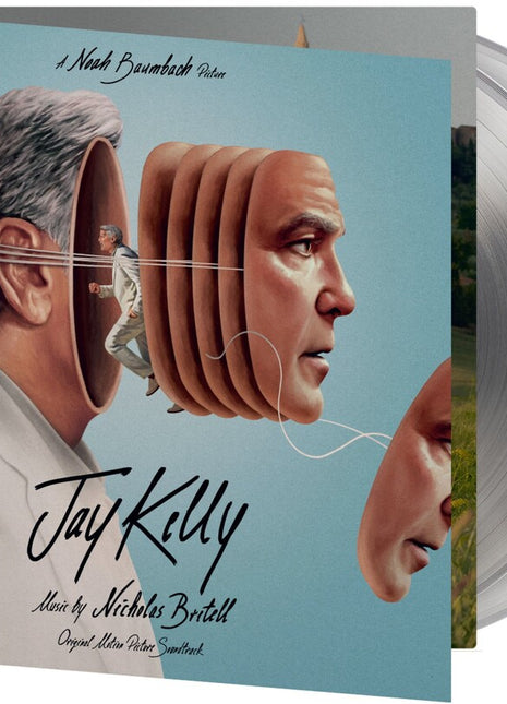 the album cover for Nicholas Britell - Jay Kelly (crystal Clear Vinyl/180g/2lp) [OST]