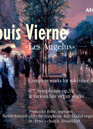 the album cover for Franzsiska Bobe - Les Angelus