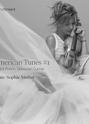 the album cover for Anne Mutter -Sophie - American Tunes 1