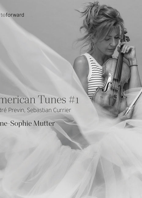 the album cover for Anne Mutter -Sophie - American Tunes 1