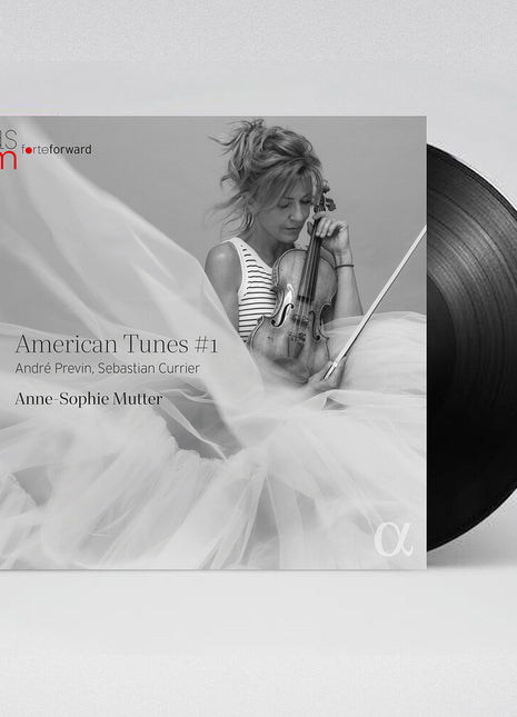 the album cover for Anne Mutter -Sophie - American Tunes 1