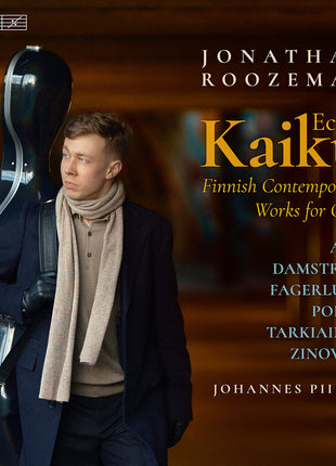 the album cover for Jonathan / Johannes Piirto Roozeman - Kaiku (echo) - Finnish Contemporary Works for Cello