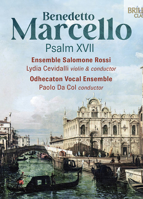 the album cover for Ensemble Salomone Rossi - Marvc: Psalm Xvii