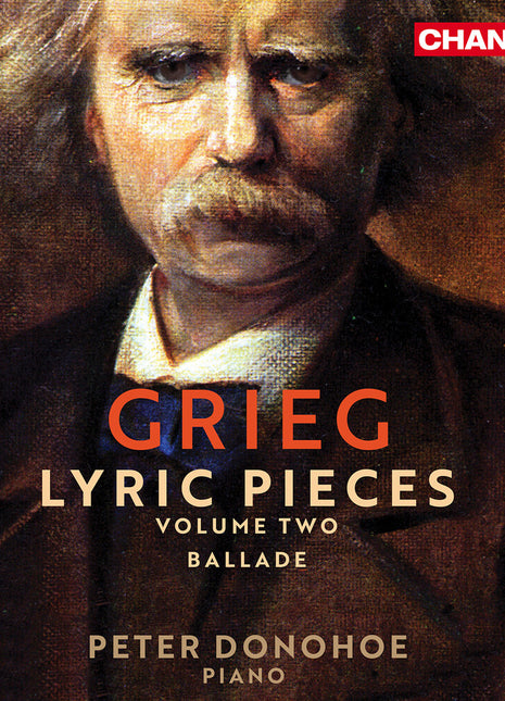 the album cover for Peter Donohoe - Grieg: Lyric Pieces Vol. 2