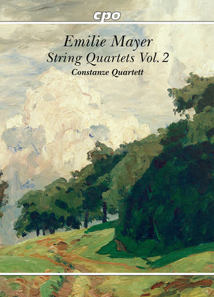 the album cover for Constanze Quartett - Emilie Mayer: String Quartets / Vol. 2