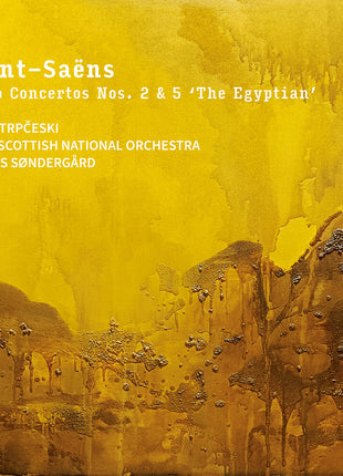 the album cover for Simon Trpceski - Saint-Saens: Pno Cons Nos. 2 & 5 The Egyptian