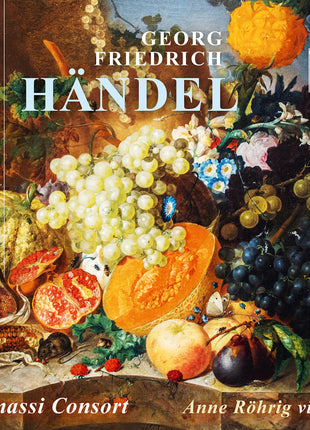 the album cover for Ganassi Consort - Handel: Solo Sons