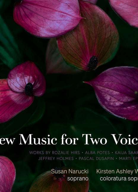 the album cover for Susan Narucki - New Music For Two Voices