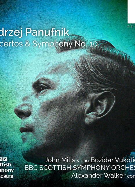 the album cover for Various Artists - Andrzej Panufnik: Concertos & Symphony No. 10