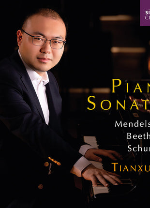the album cover for Tianxu an - Mendelssohn/beethoven & Schumann: Piano Sonatas