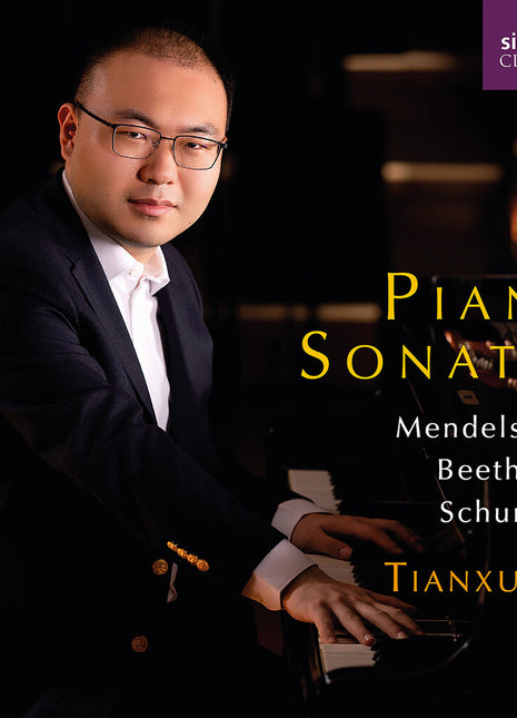 the album cover for Tianxu an - Mendelssohn/beethoven & Schumann: Piano Sonatas