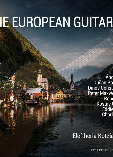 the album cover for Eleftheria Kotzia / Evva Mizerska - European Guitar