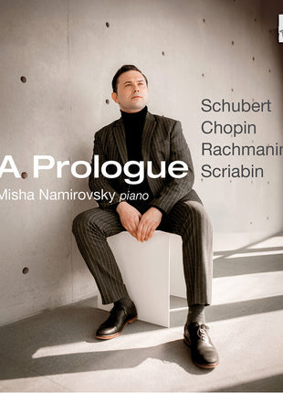 the album cover for Misha Namirovsky - Prologue