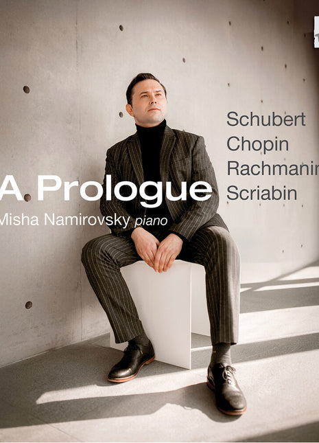 the album cover for Misha Namirovsky - Prologue