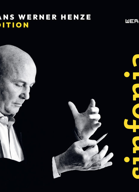 the album cover for Various Artists - Hans Werner Henze Edition: Sinfonia [5CD]