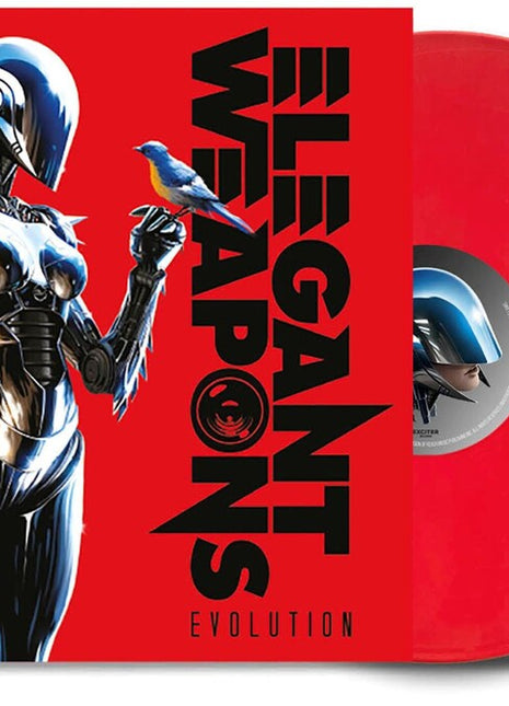 the album cover for Elegant Weapons - Evolution - Red [Colored Vinyl] (Red)