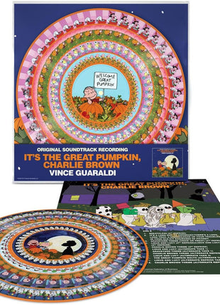 the album cover for Vince Guaraldi - It's the Great Pumpkin, Charlie Brown (zoetrope Vinyl/45rpm) [OST]