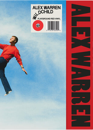 the album cover for Alex Warren - Wildchild [Playground Red]