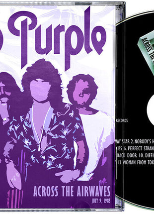 the album cover for Deep Purple - Across The Airwaves