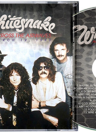 the album cover for Whitesnake - Across The Airwaves