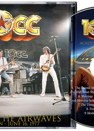 the album cover for 10cc - Across The Airwaves