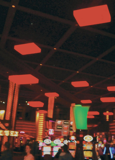 the album cover for Adrian Rew - Slot Machine Music. Vol. 1 & 2: Field Recordings From Middle American Casinos