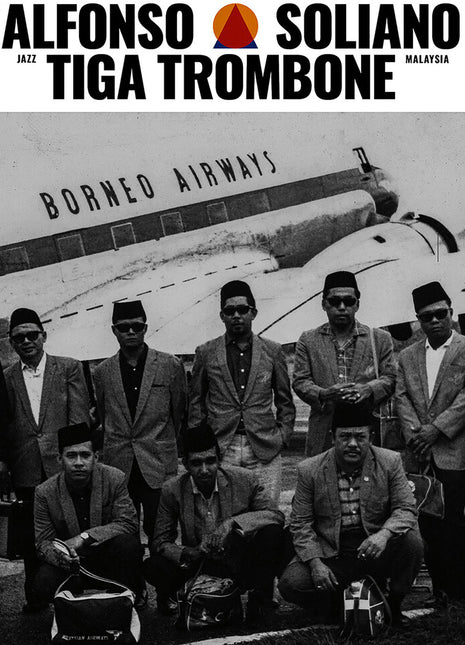 the album cover for Alfonso Soliano - Tiga Trombone
