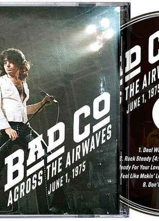 the album cover for Bad Company - Across The Airwaves