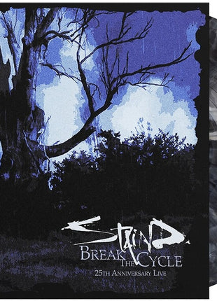 the album cover for Staind - Break the Cycle (25th Anniversary Live) [Black Ice/Black Wave]