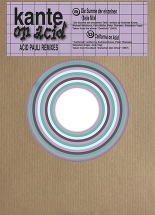 the album cover for Kante - Kante on Acid (acid Pauli Remixes)