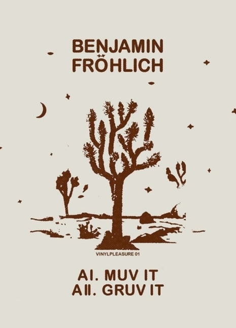 the album cover for Benjamin Frohlich - Muv It