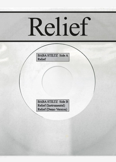the album cover for Baba Stiltz - Relief