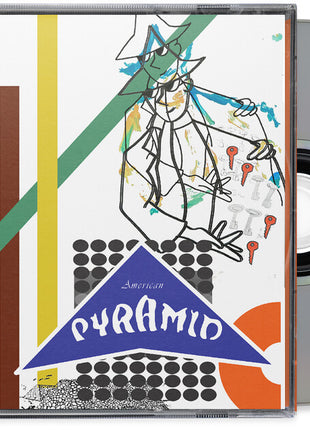 the album cover for Graham Hunt - American Pyramid