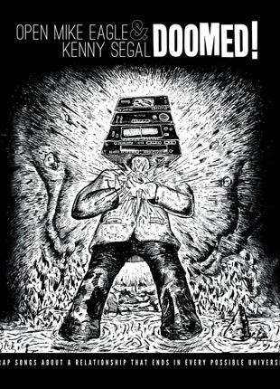 the album cover for Open Mike Eagle / Segal, Kenny - Doomed!