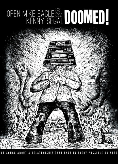 the album cover for Open Mike Eagle / Segal, Kenny - Doomed!