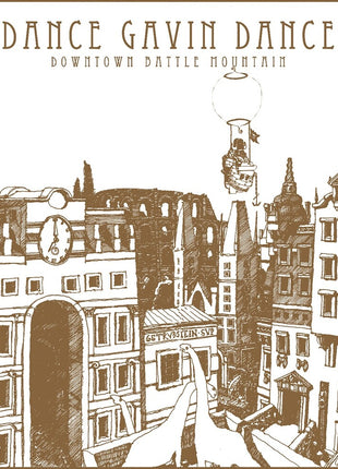 the album cover for Dance Gavin Dance - Downtown Battle Mountain (ecovinyl) [Indie Exclusive]