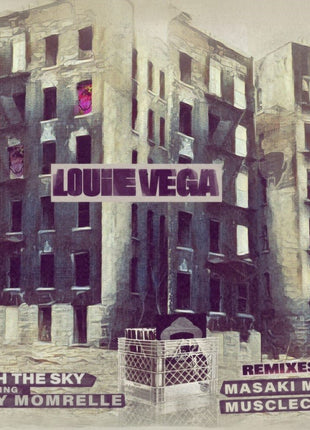 the album cover for Louie Feat. Tony Momrelle Vega - Touch the Sky Remixes