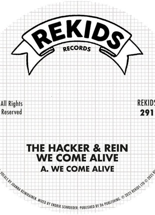 the album cover for Hacker & Rein - We Come Alive